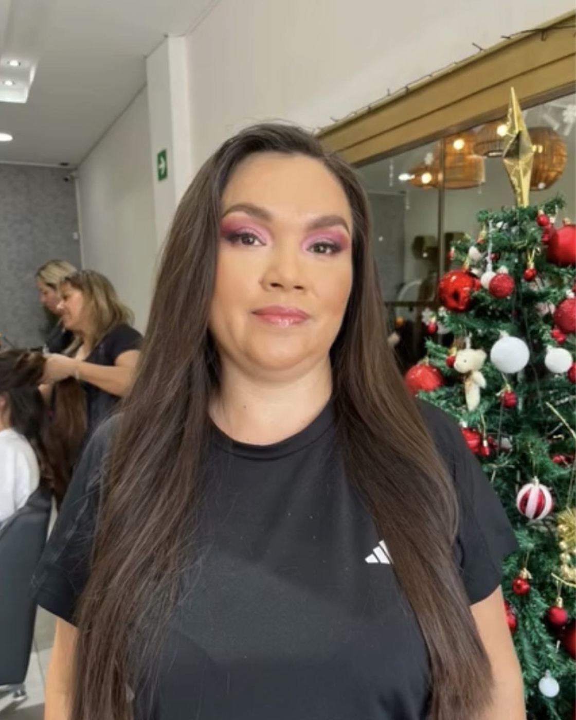 Después: maquillaje y peinado profesional
